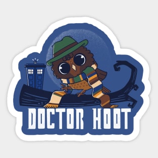 Doctor Hoot Sticker